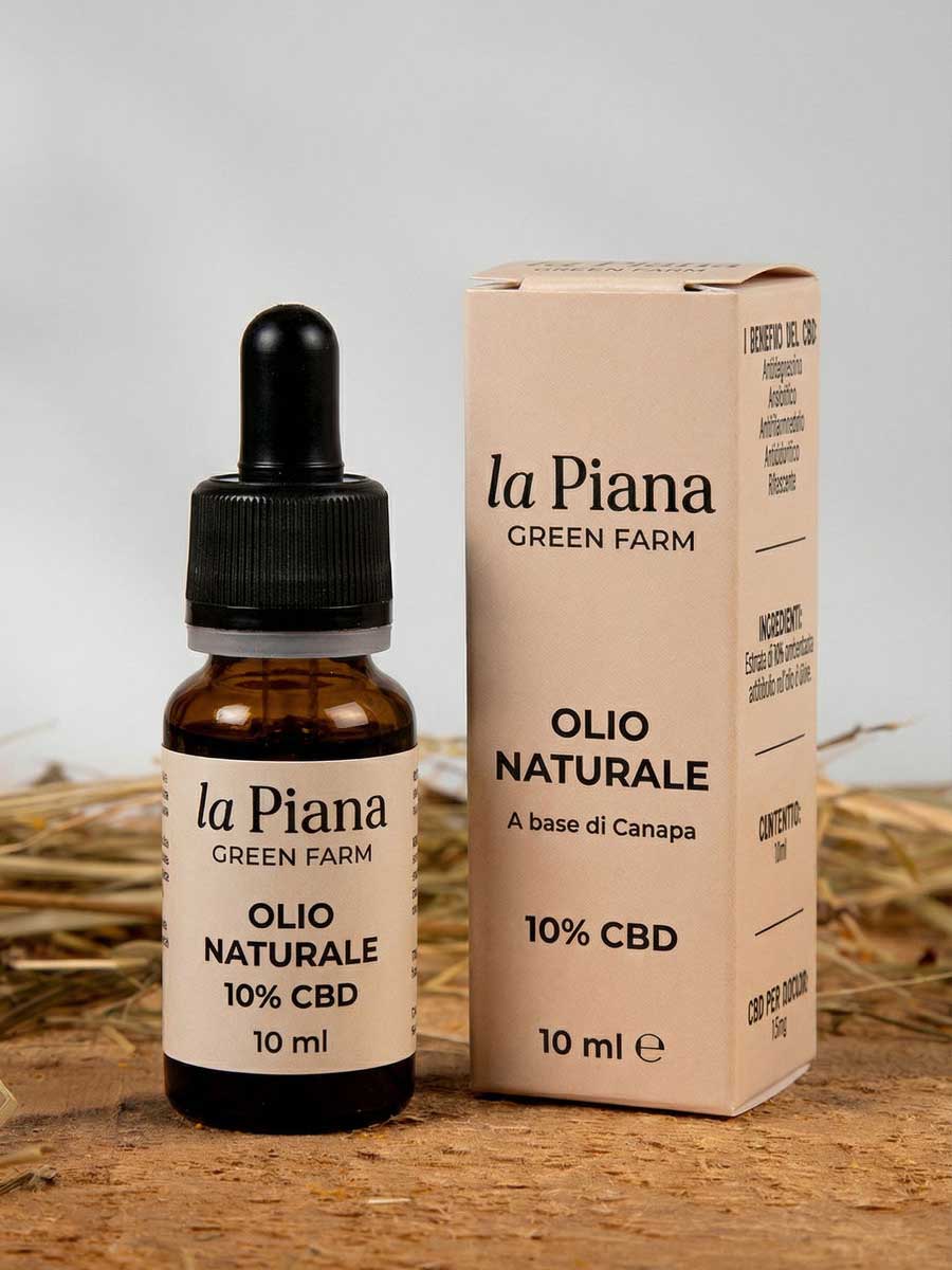 Olio naturale 10% CBD